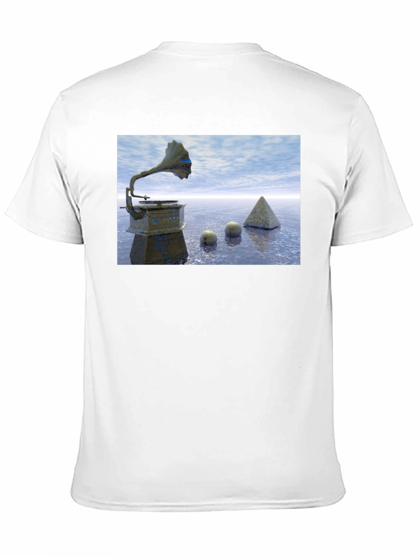 Surrealist Gramaphone T-Shirt
