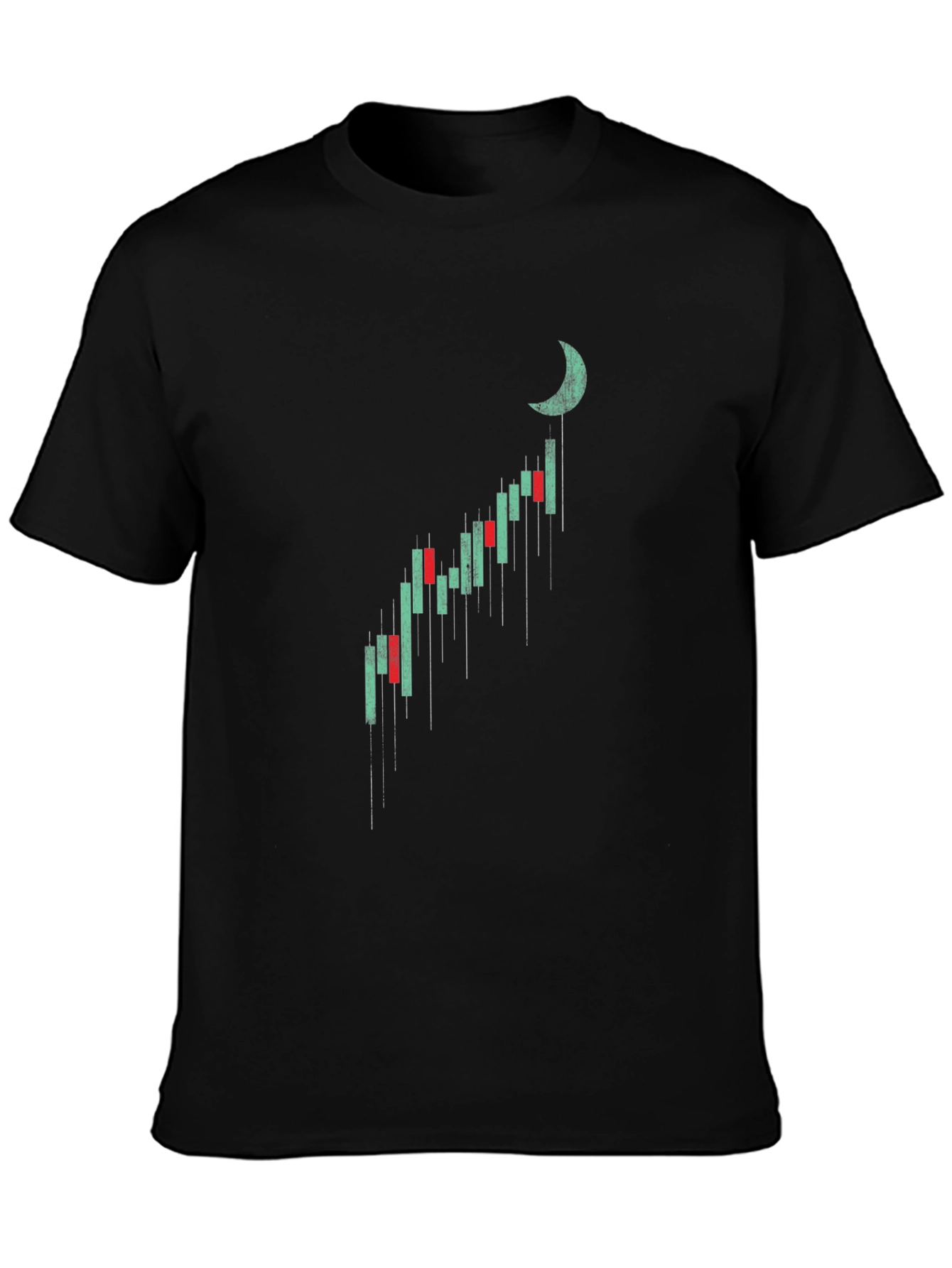 Bullish Moon Chart T-Shirt