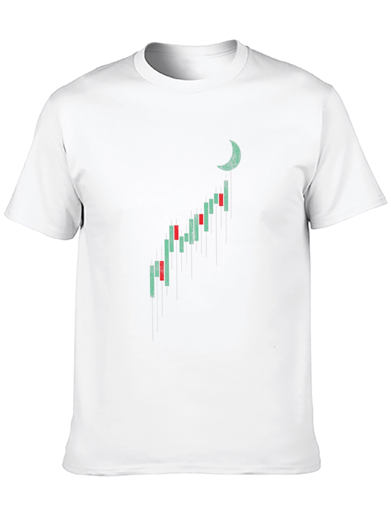 Bullish Moon Chart T-Shirt