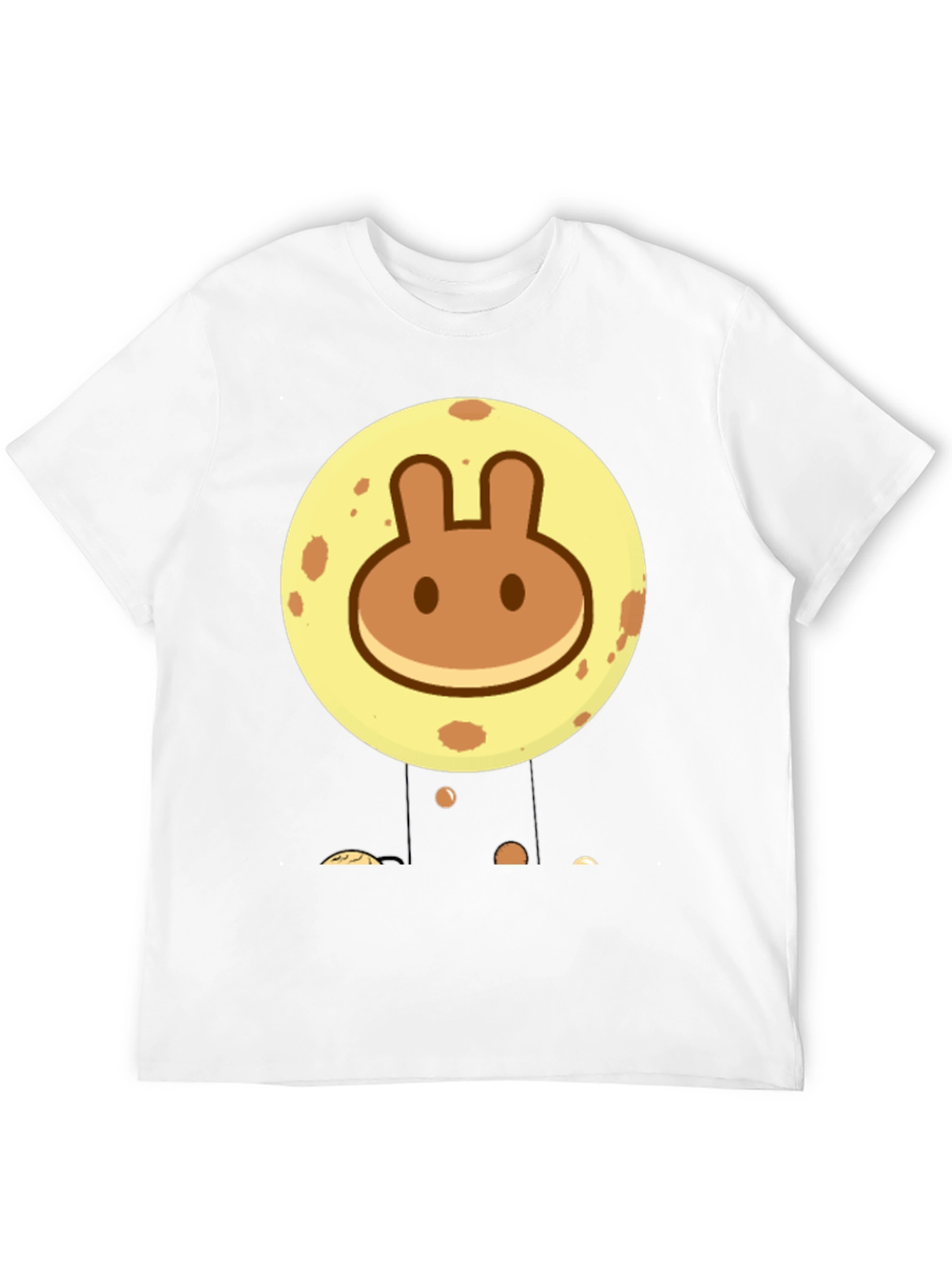 Rabbit Pancake Moon Graphic Tee