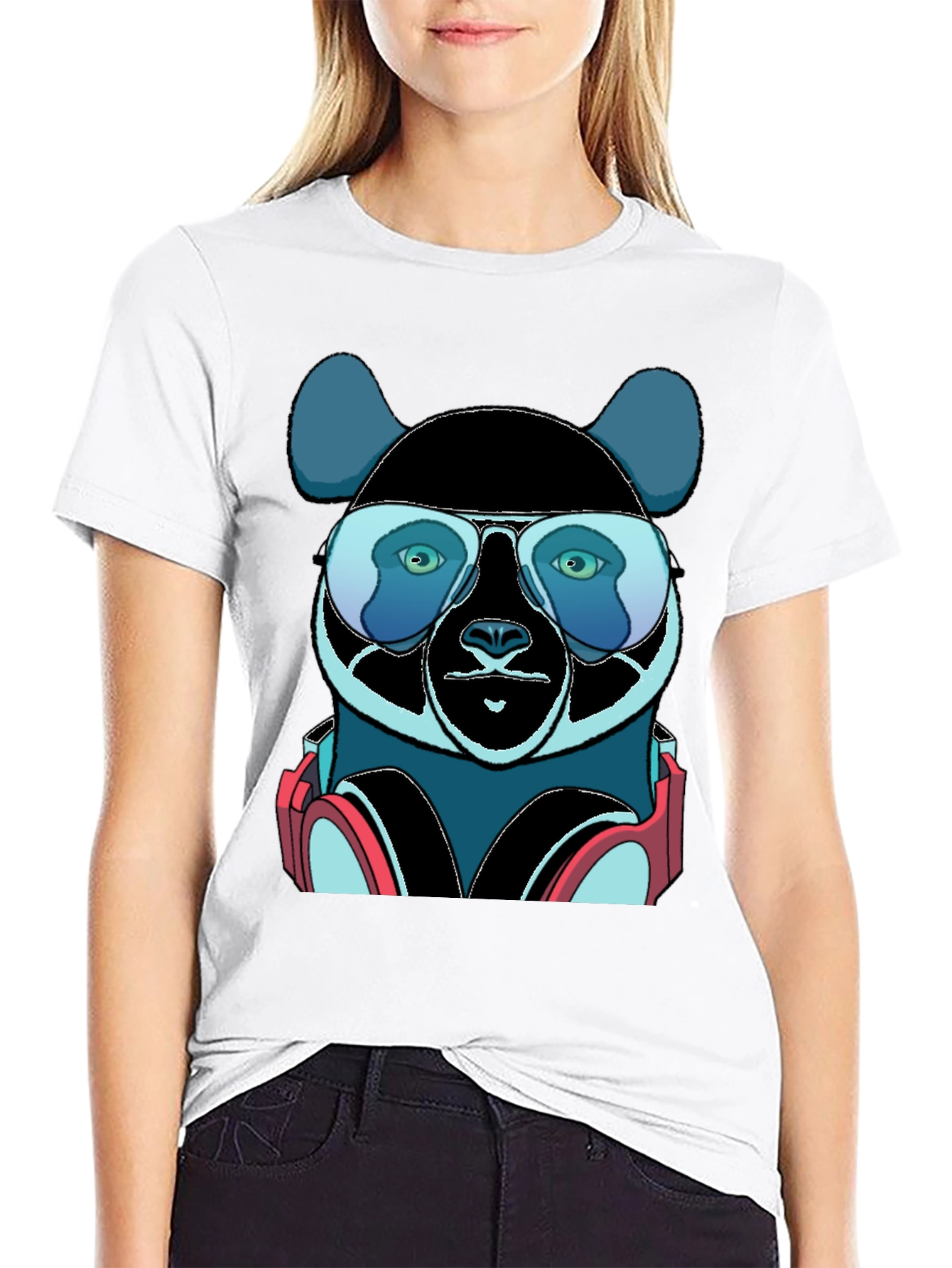 Cool Panda Graphic Tee