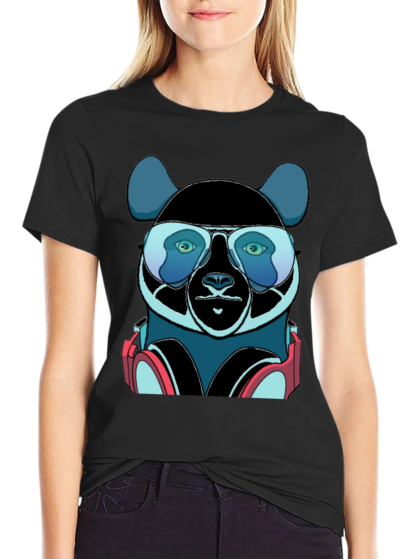 Cool Panda Graphic Tee
