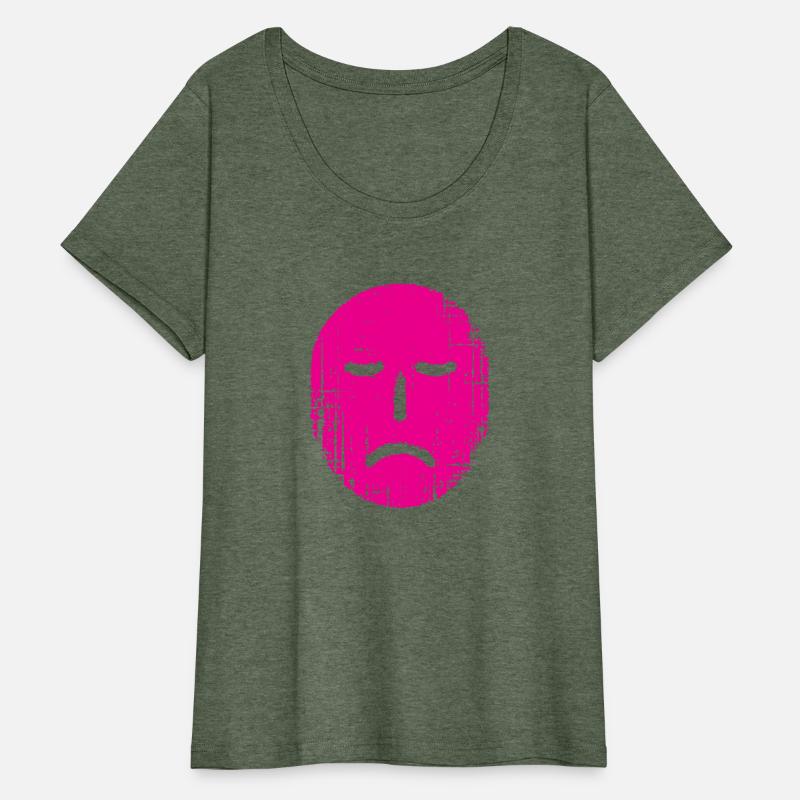 Sad Grunge Pink Face