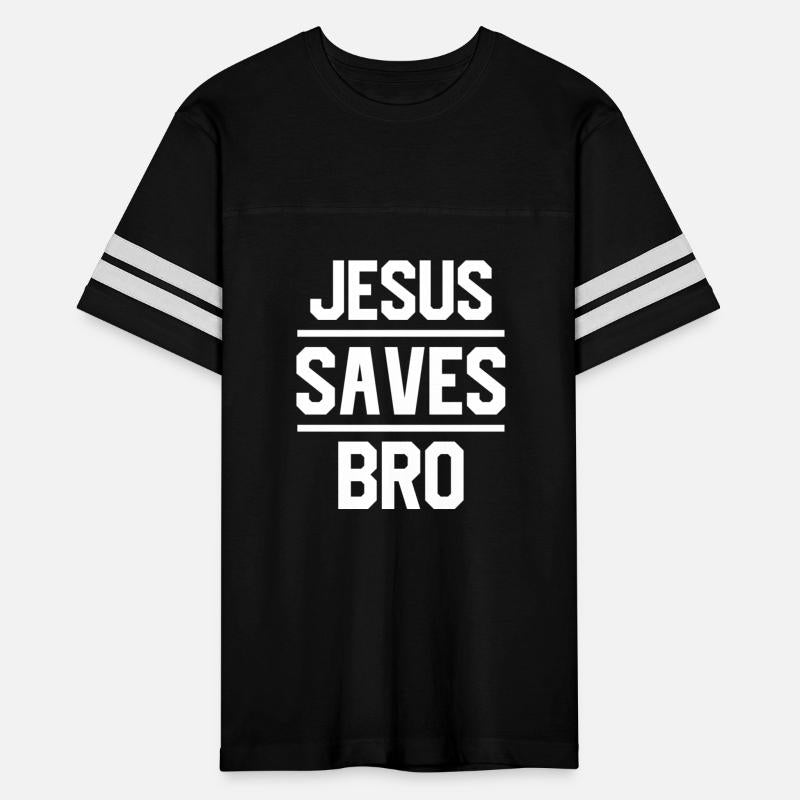 Savior's Embrace: Jesus Saves Bro Design