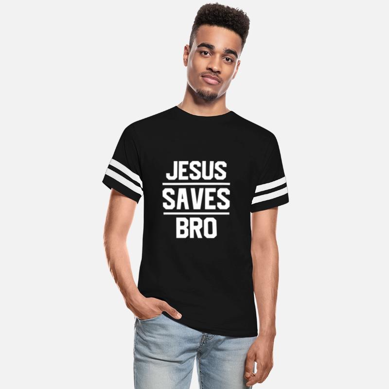 Savior's Embrace: Jesus Saves Bro Design