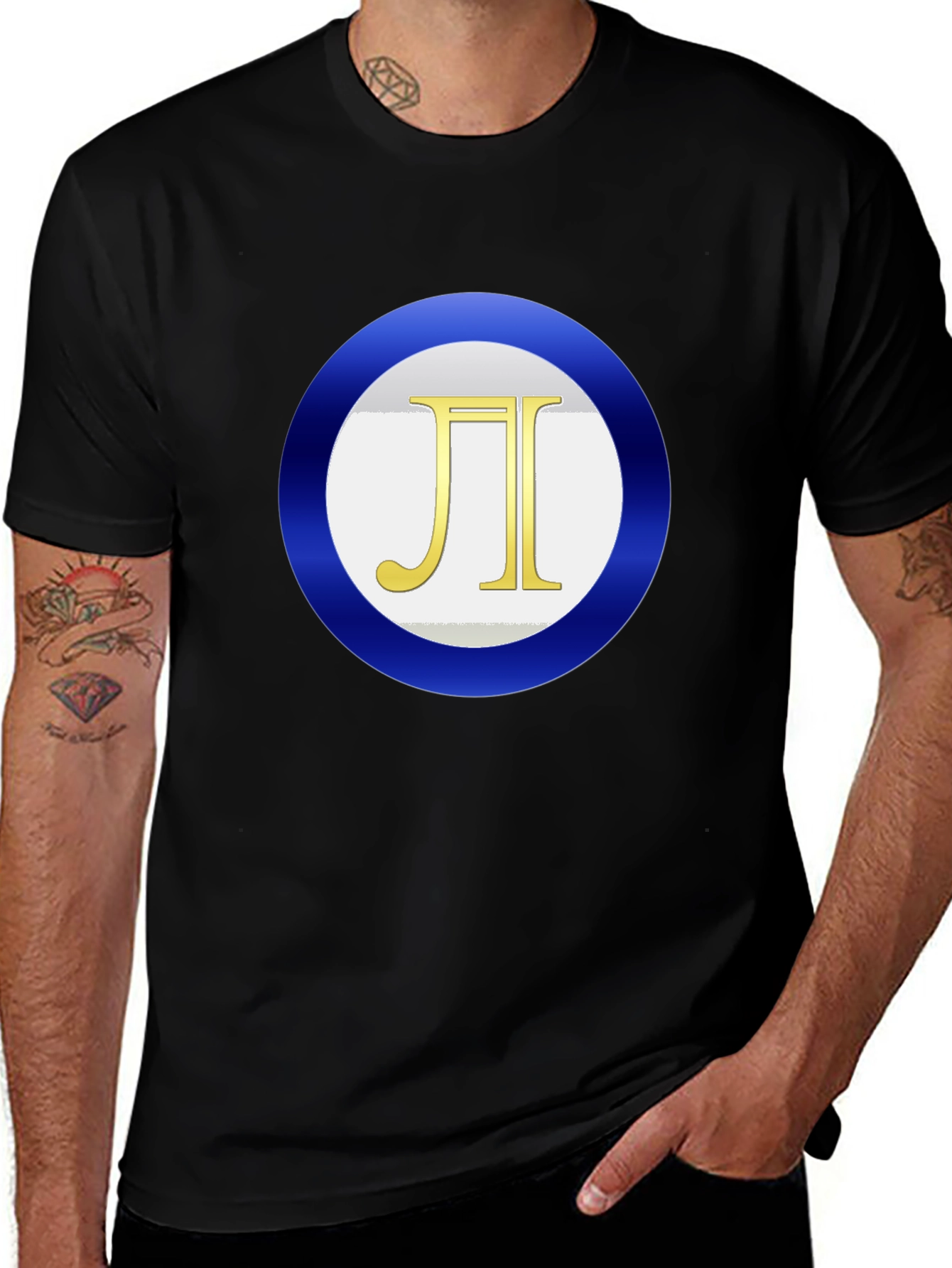 Symbolic Tee: Pi in a Circle