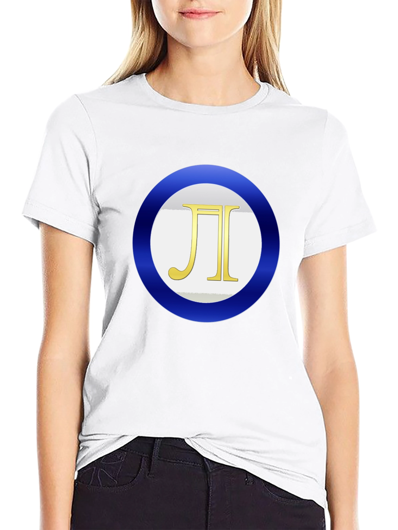 Symbolic Tee: Pi in a Circle