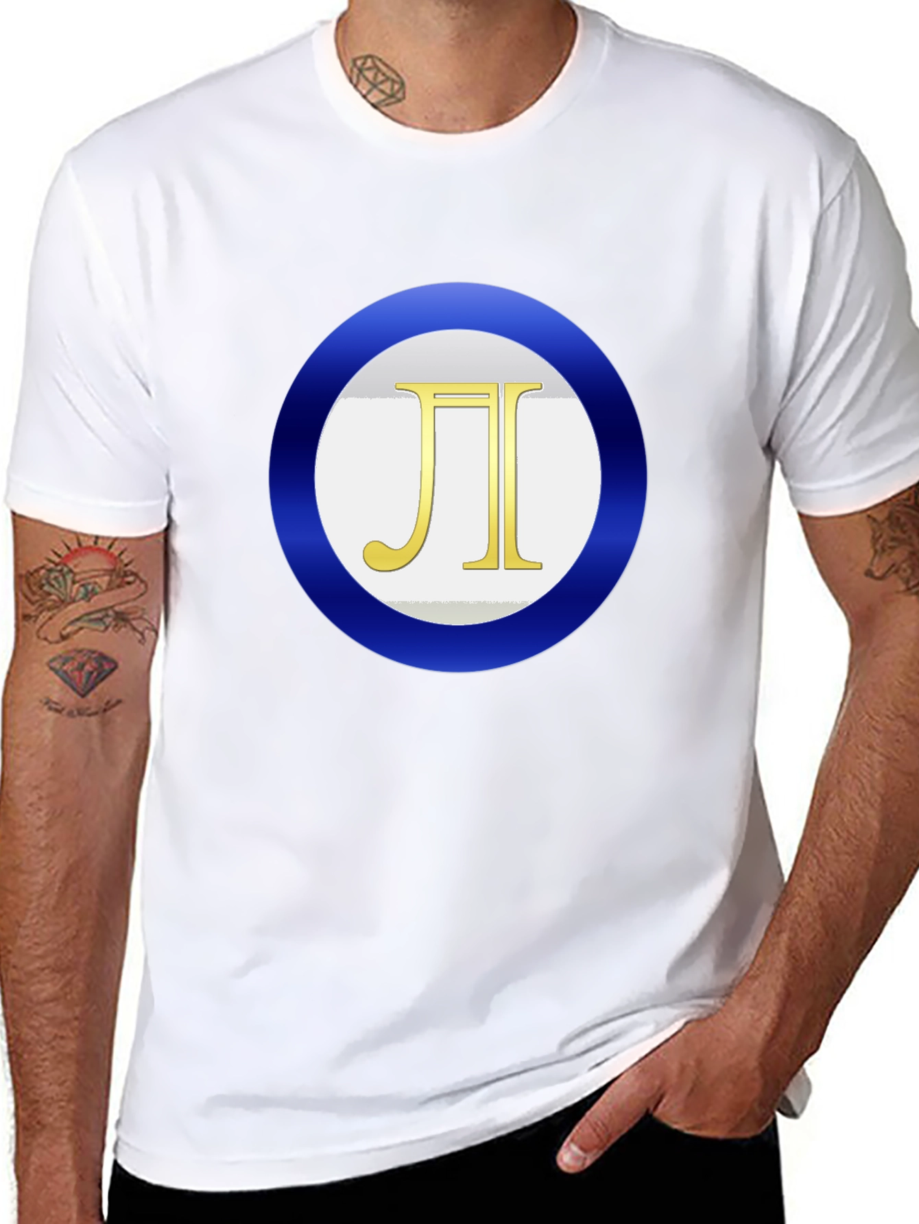 Symbolic Tee: Pi in a Circle