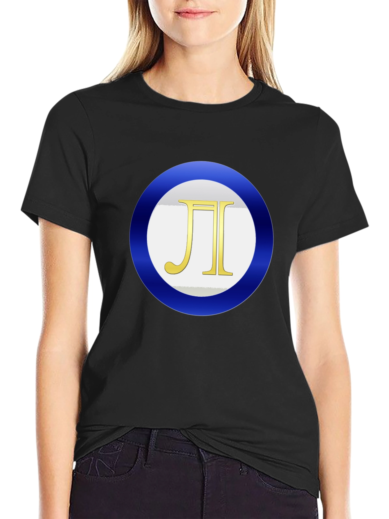 Symbolic Tee: Pi in a Circle