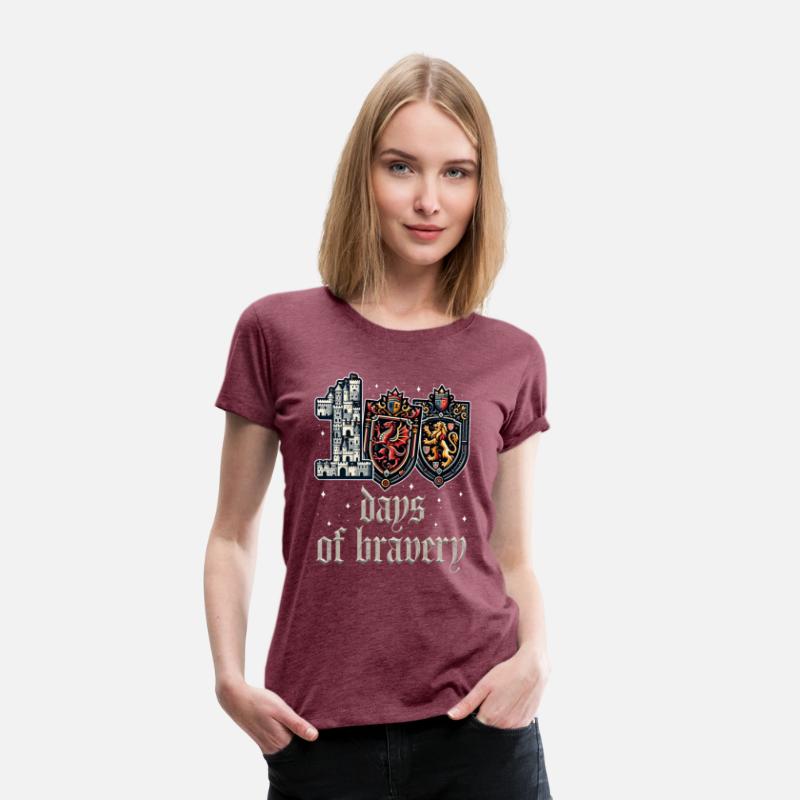 School Shirt, 100 Days Of Bravery Castle Towers