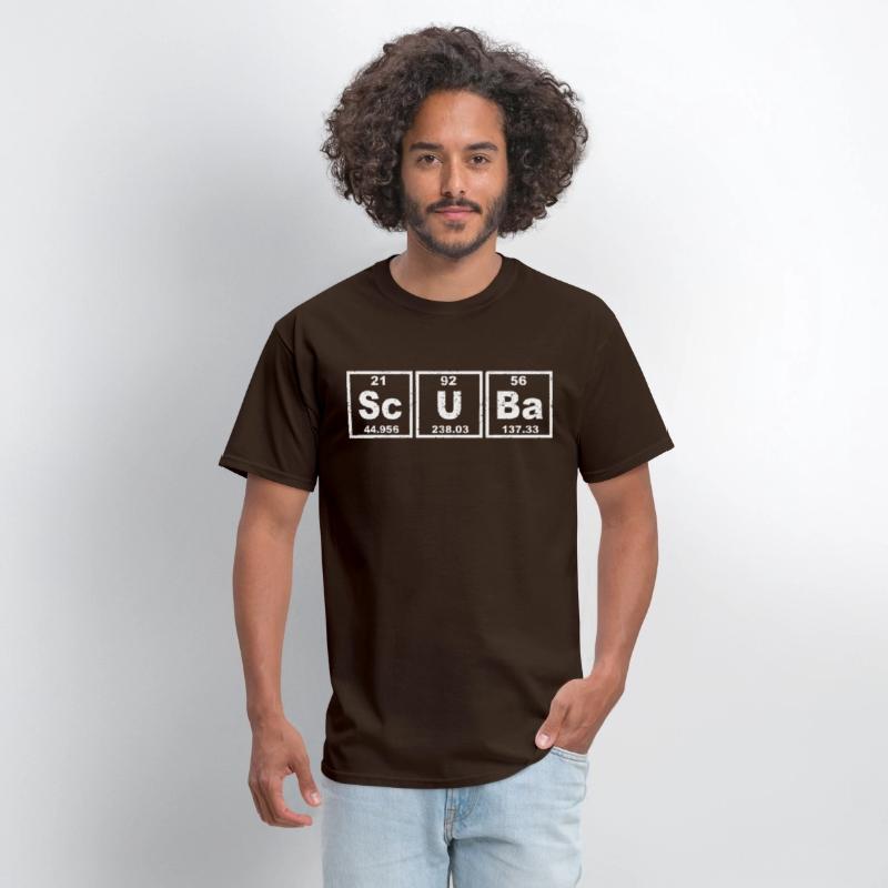 Scuba Diving Periodic Elements Gear Equipment Nerd