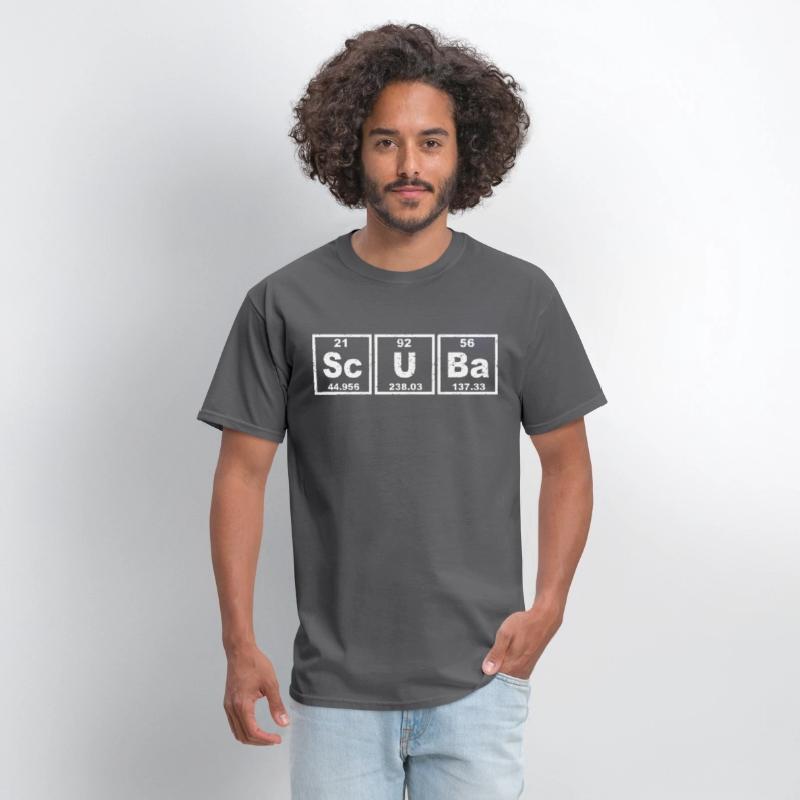 Scuba Diving Periodic Elements Gear Equipment Nerd