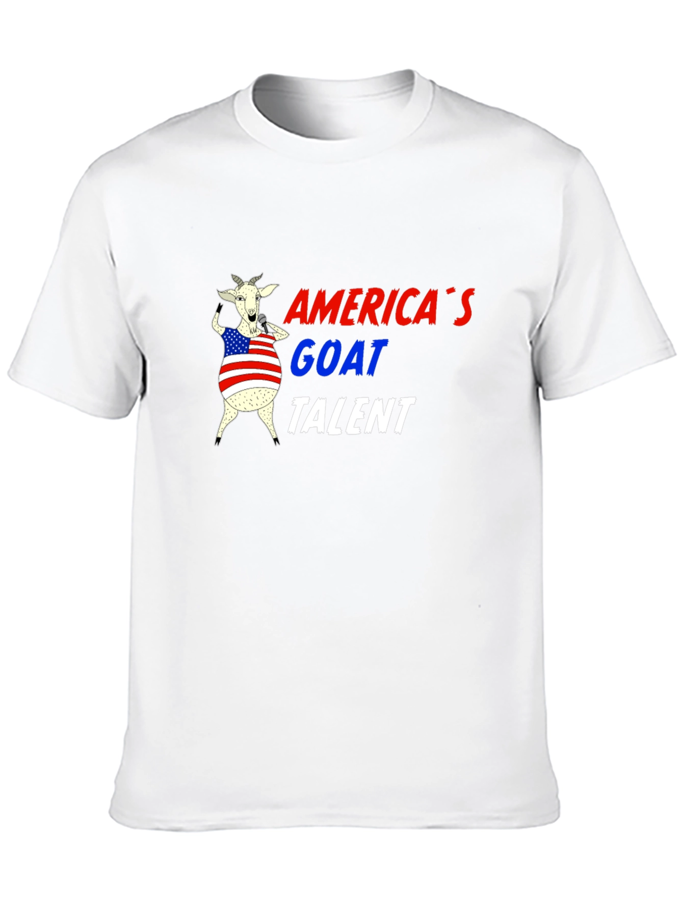 Americas Goat Talent Tee - Black Graphic T-Shirt