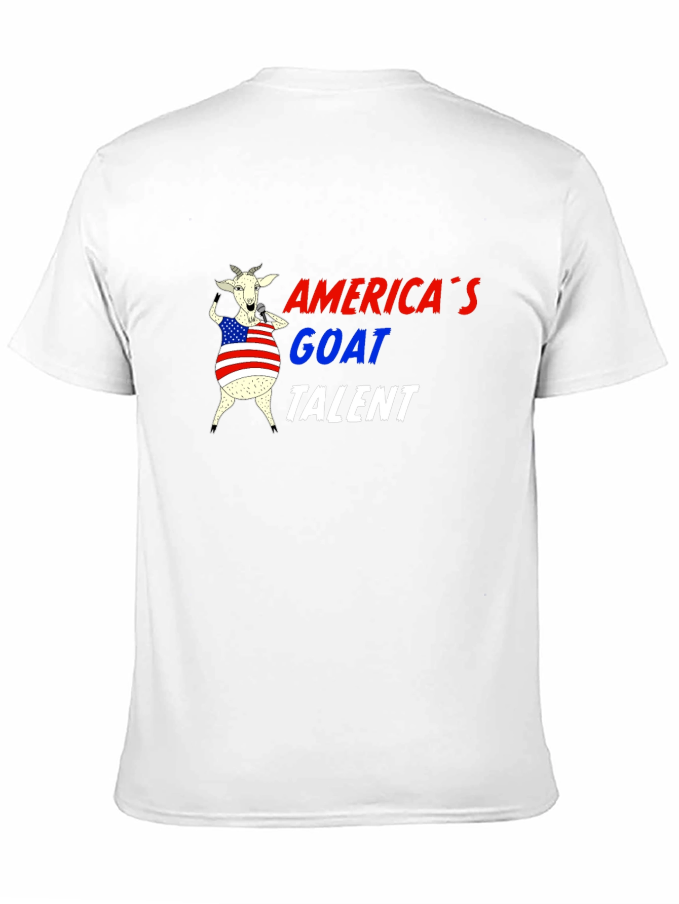 Americas Goat Talent Tee - Black Graphic T-Shirt
