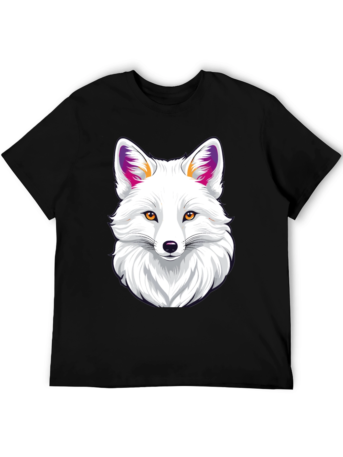 Cool Fox Graphic Tee - Arctic Fox T-Shirt