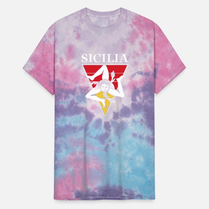Sicilia Flag Sicily Palermo Italy