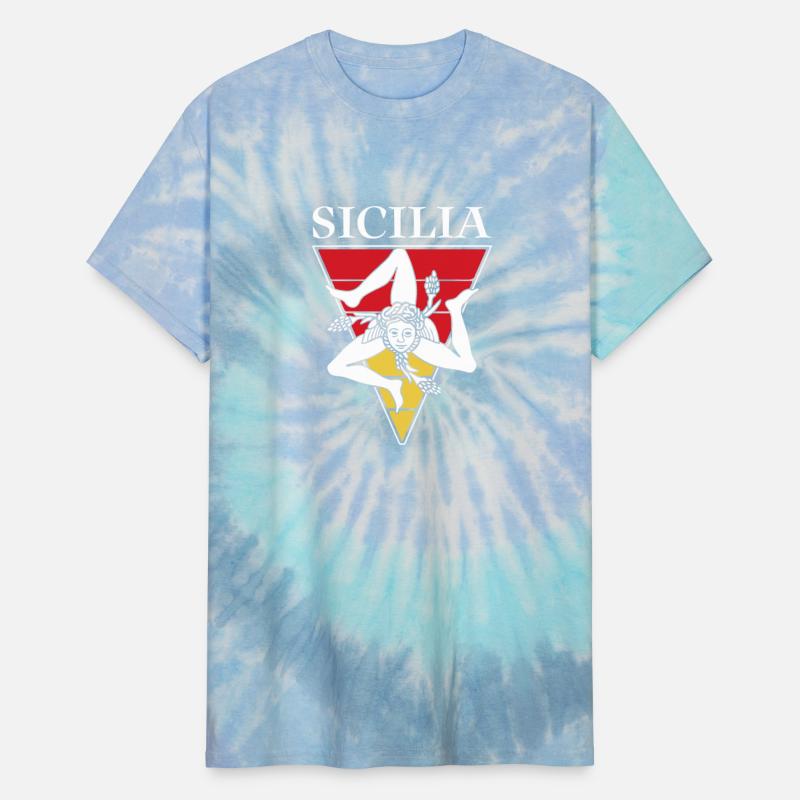 Sicilia Flag Sicily Palermo Italy