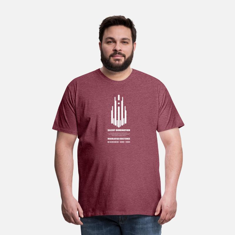 Silent Domination – Dystopian Cyber Design (White)