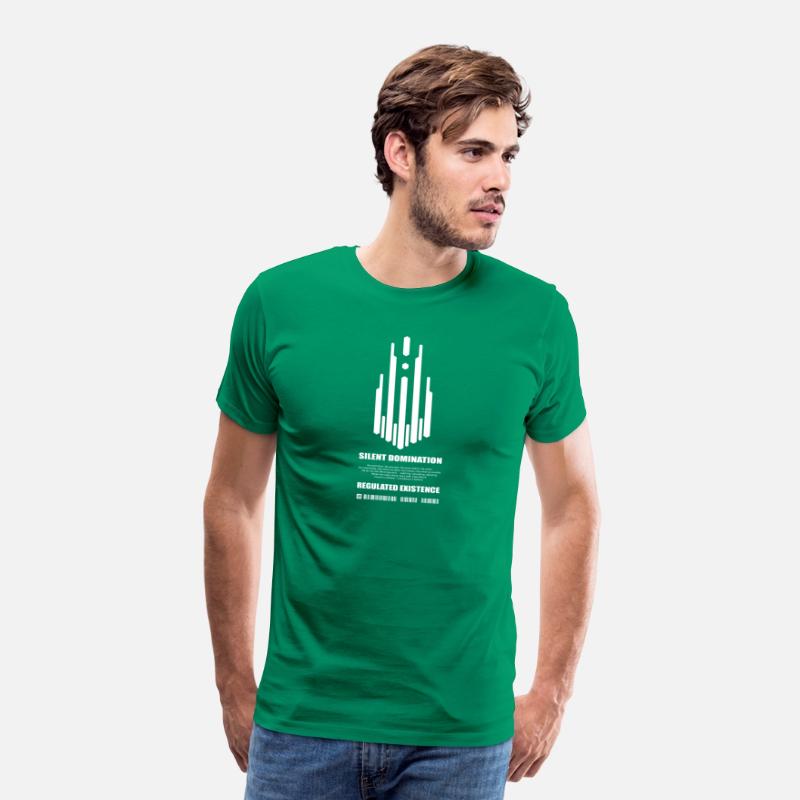 Silent Domination – Dystopian Cyber Design (White)