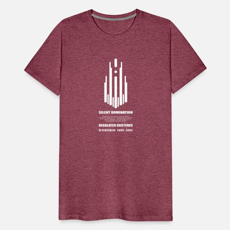 Silent Domination – Dystopian Cyber Design (White)