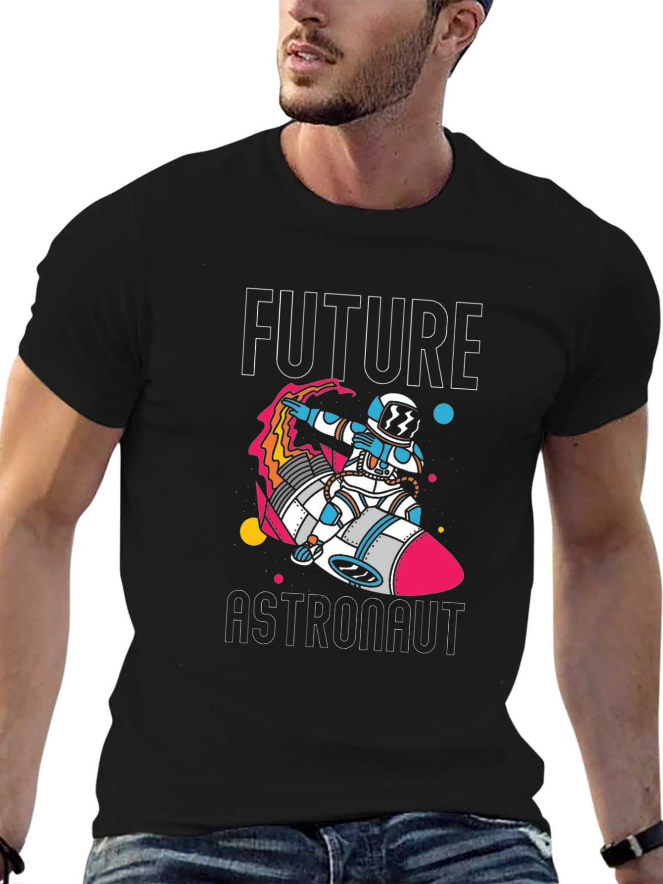 Future Astronaut Graphic T-Shirt