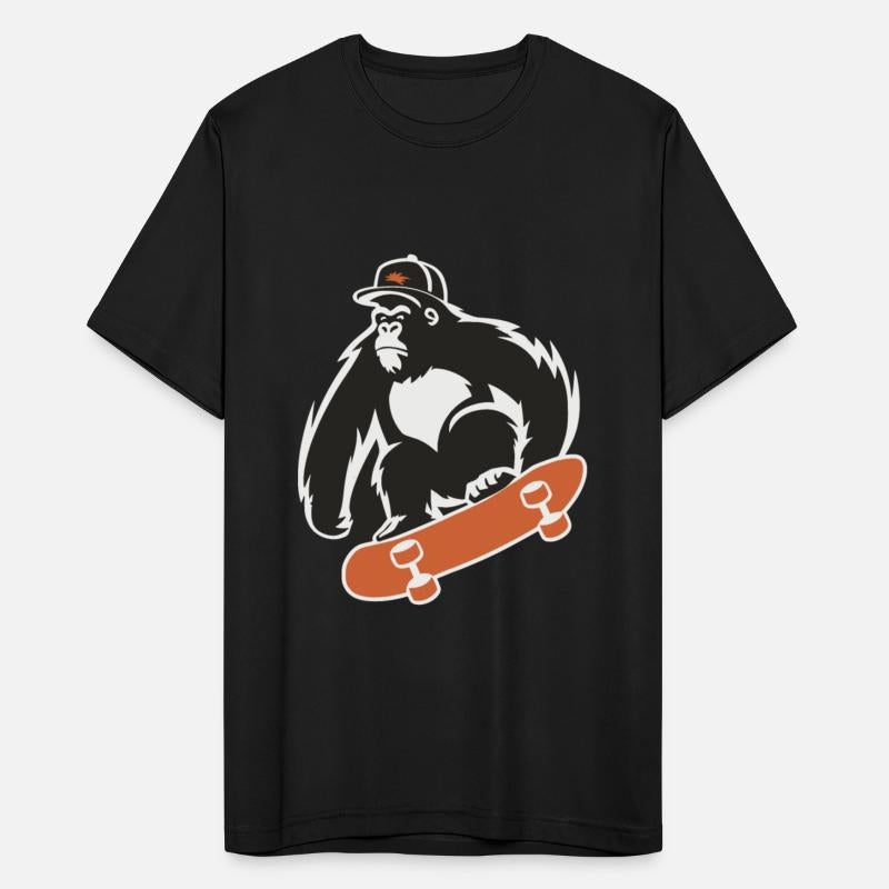 Skateboard Skateboarder Gorilla Monkey Animal