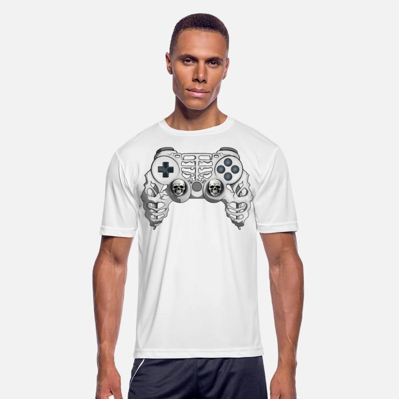 Skeleton Joystick Controller Halloween Gaming