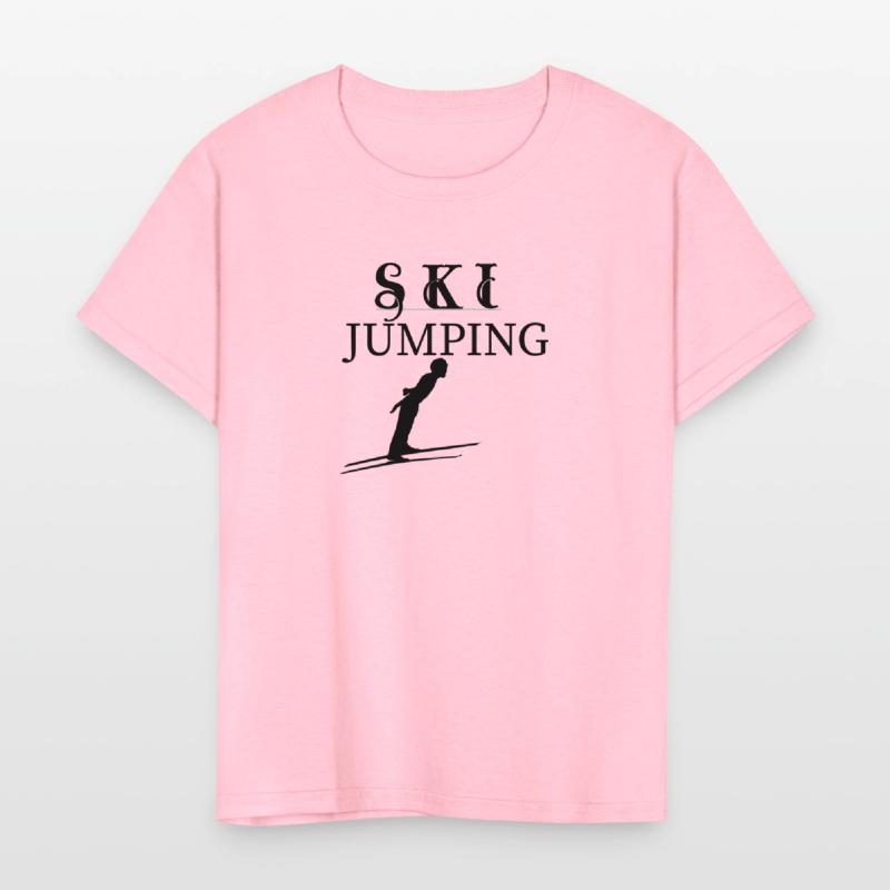 Ski jumping winter sports NOIR
