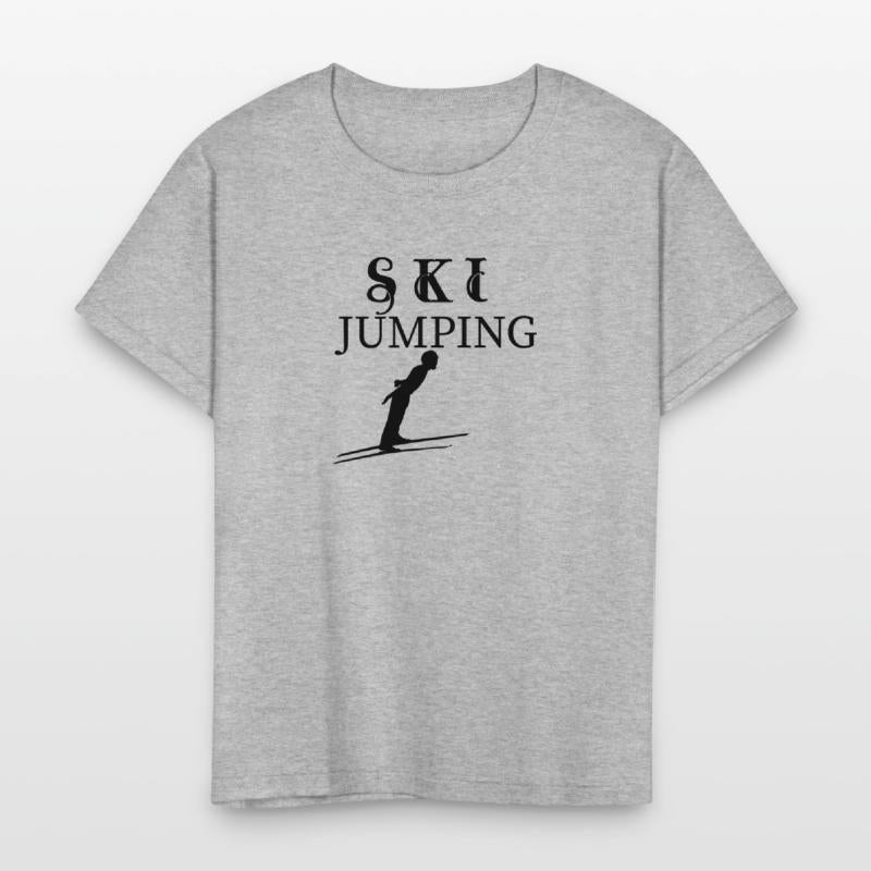 Ski jumping winter sports NOIR