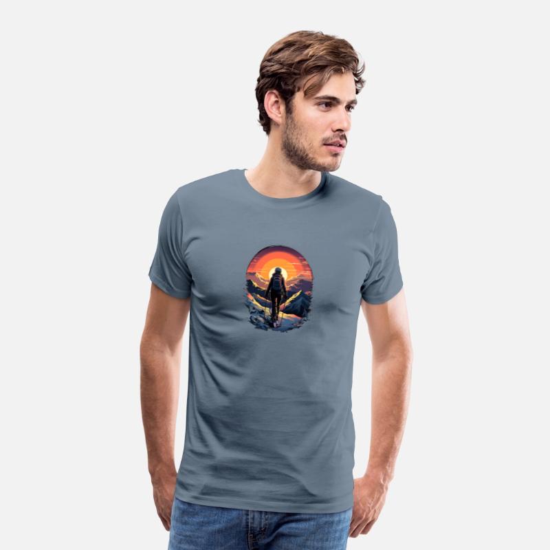 Skiing Girl Ski Snow Mountain Skier Sunset Women