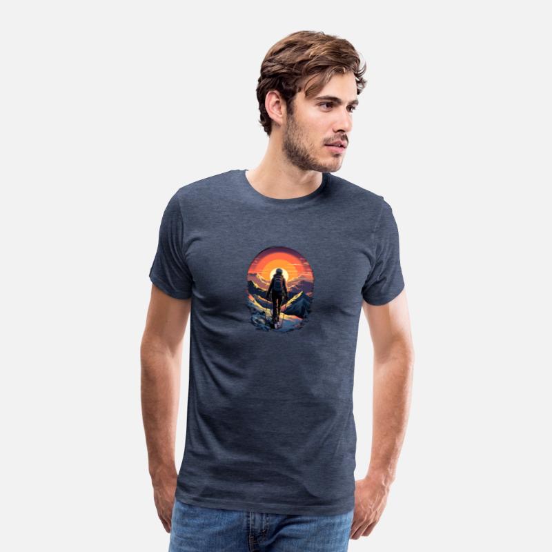 Skiing Girl Ski Snow Mountain Skier Sunset Women