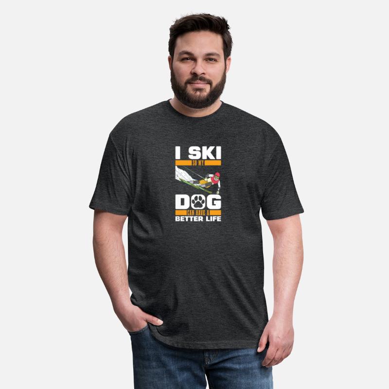 Skiing Skier Dog