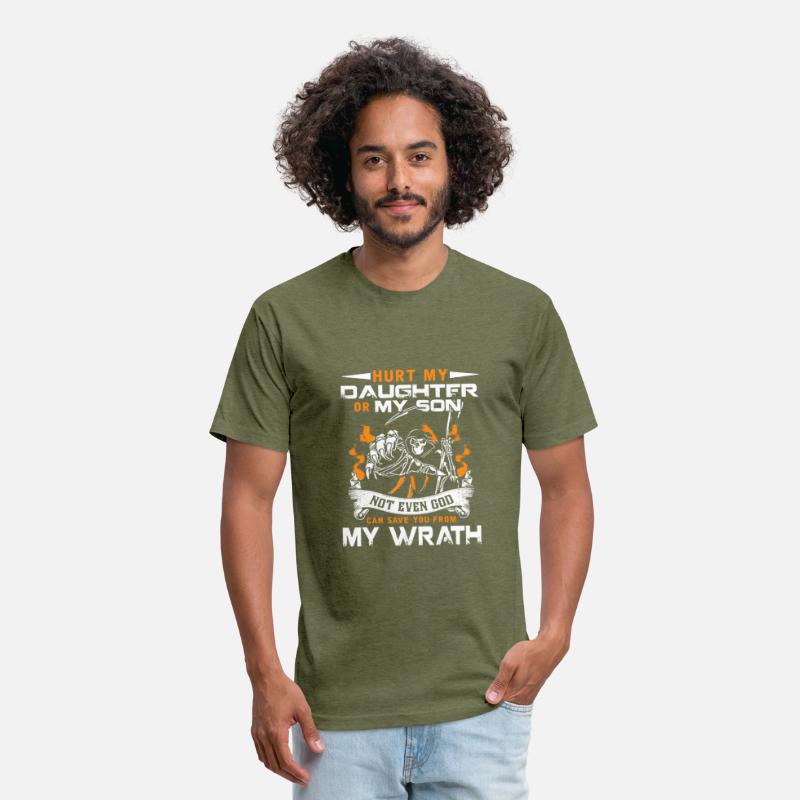 skull t shirt don't hurt my daughter or my son