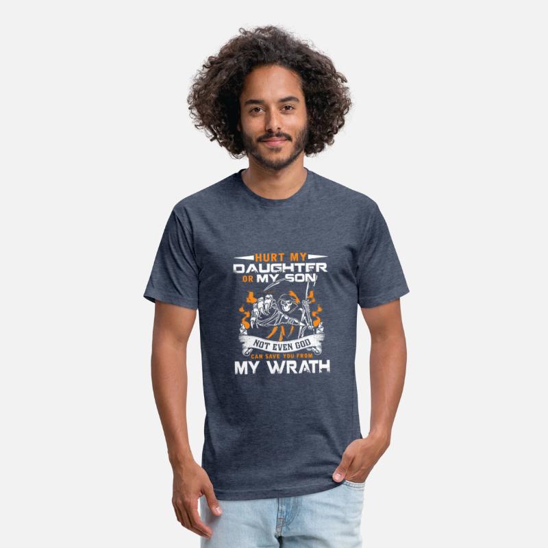 skull t shirt don't hurt my daughter or my son