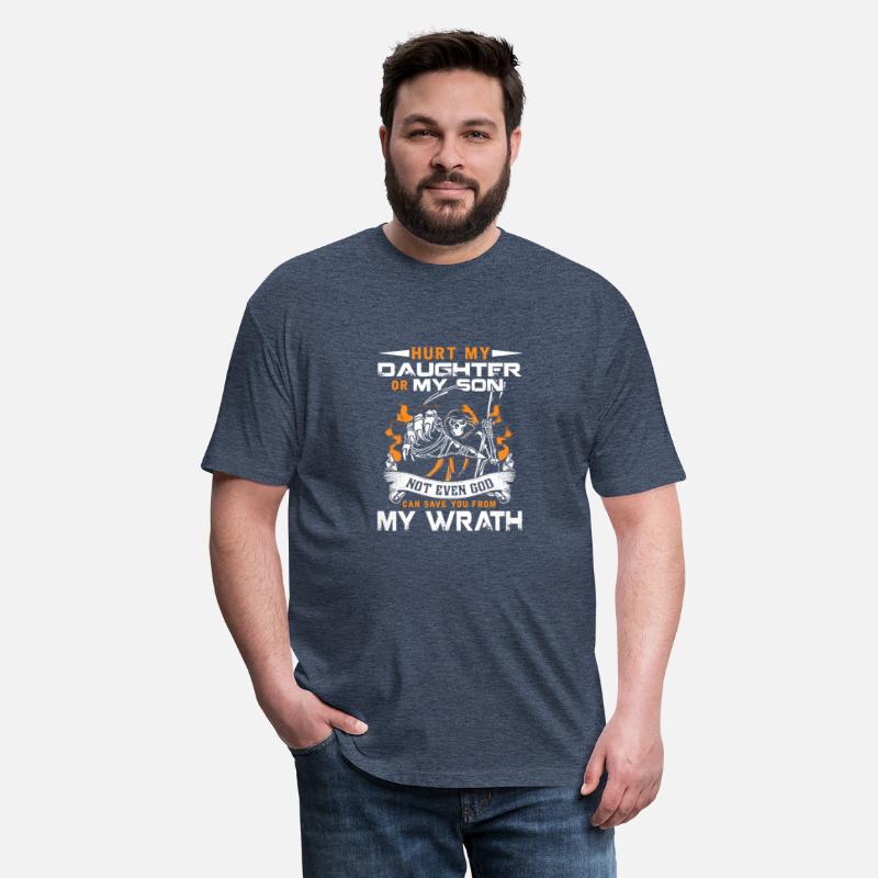 skull t shirt don't hurt my daughter or my son