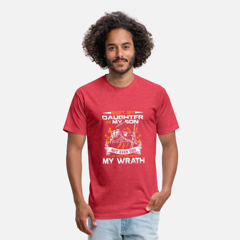 skull t shirt don't hurt my daughter or my son