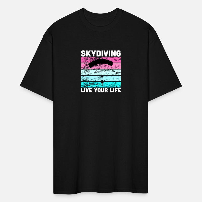 Skydive In Colors For Skydiving Instructor
