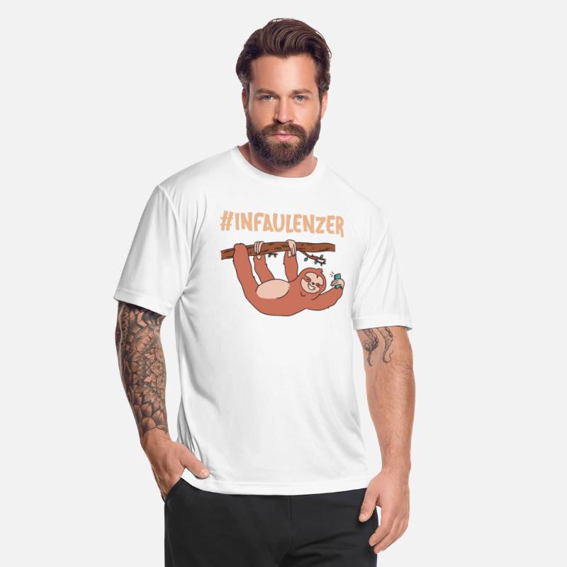 Sloth With Cell Phone Infaulenzer Influencer Funny