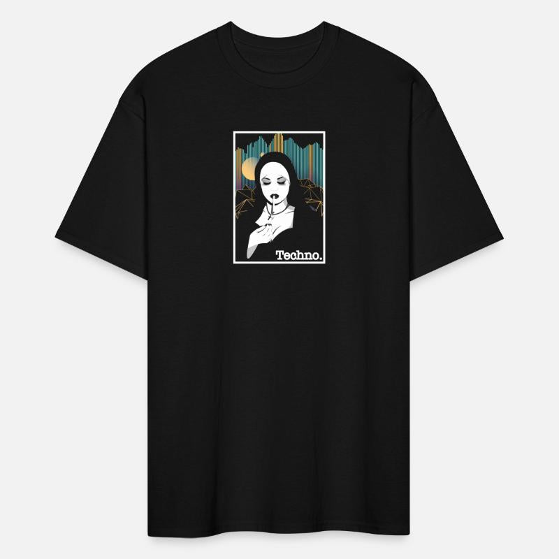 Smoking Techno Nun Religion Electro Bass Music