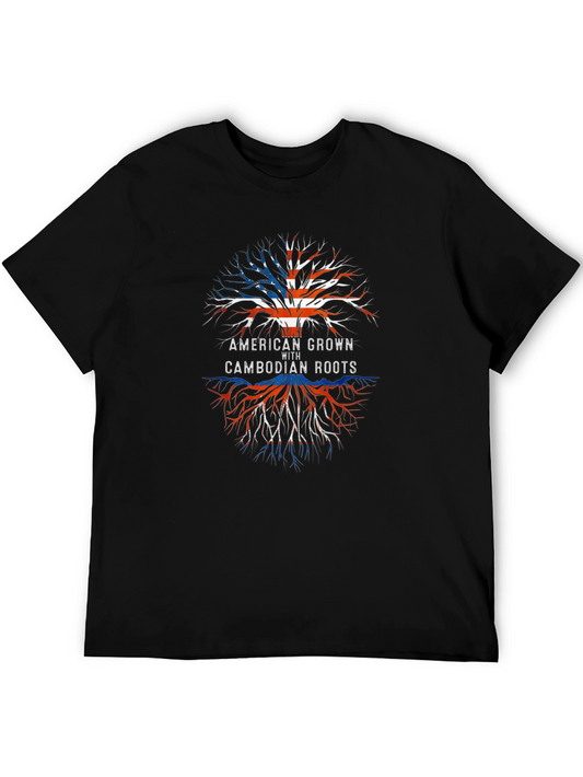 American Grown with Cambodian Roots T-Shirt