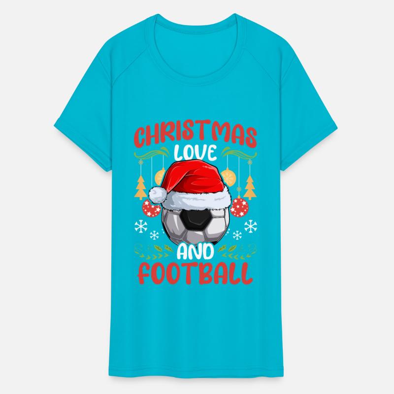 Soccer Football Player Team Club Christmas, Love