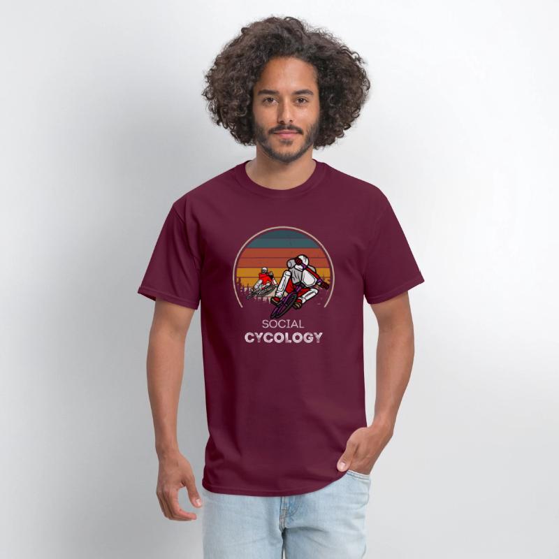 Social Cycology Retro Sunset Cycling