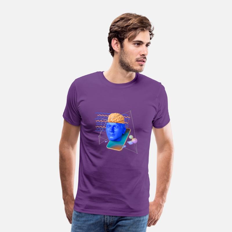 Social Media Network Abstract Human Brain Head