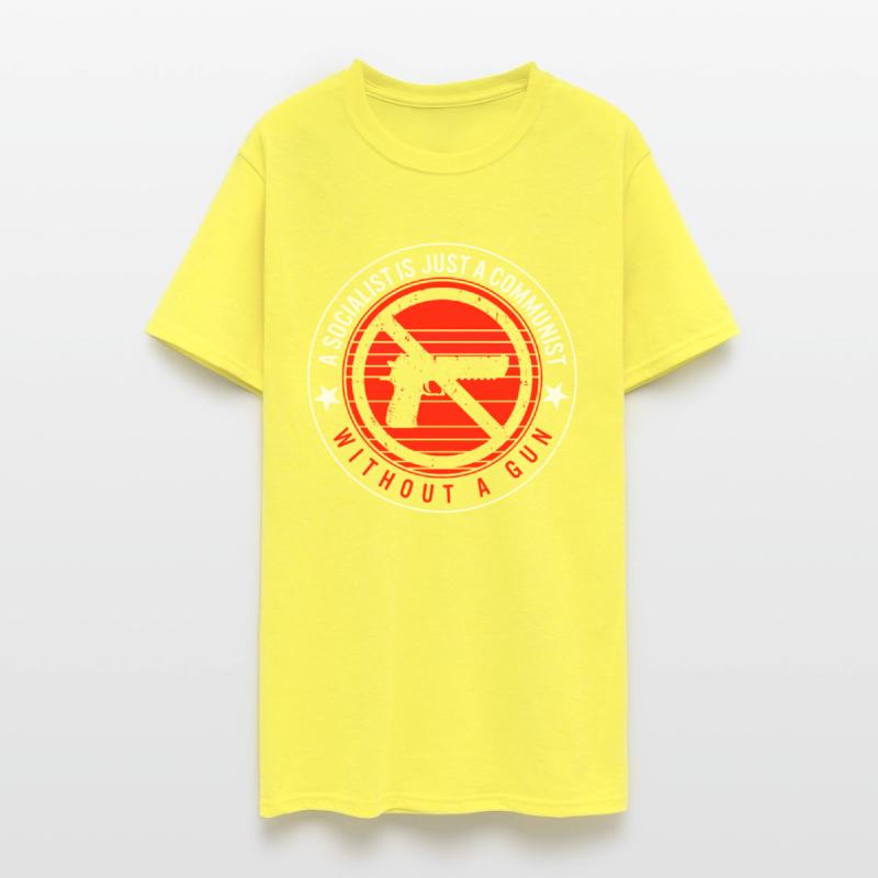 Socialist Is Just A Communist Gun Shirt,