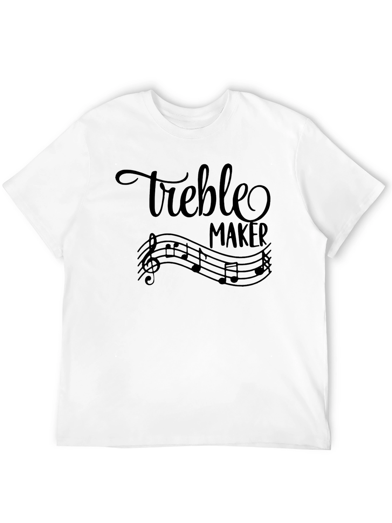 Treble Maker Musical Note Graphic T-Shirt