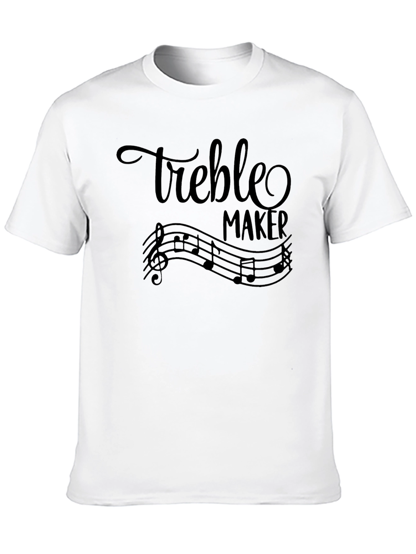 Treble Maker Musical Note Graphic T-Shirt