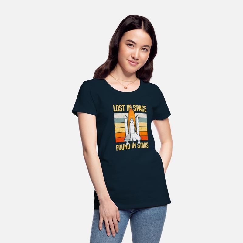 Spaceshuttle Rocket Space Stars Design