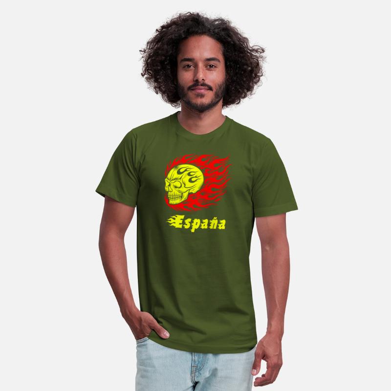 Spain Skull Design Design