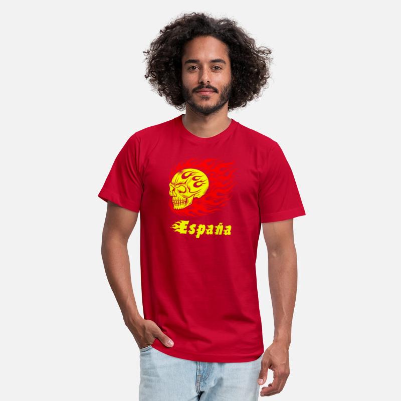 Spain Skull Design Design