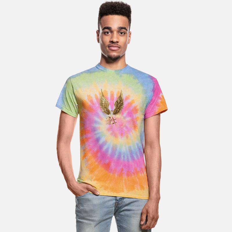 SPARKLY GOLD ANGEL WINGS PEACE TEXT AI GENERATED